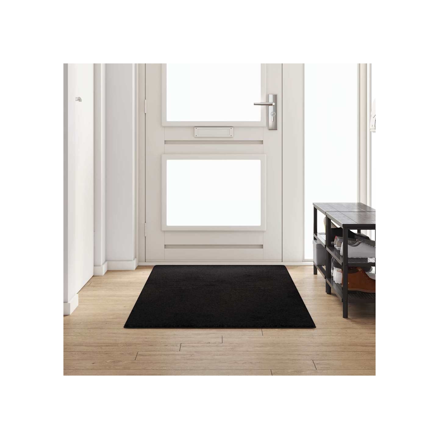 Tapis Couloir Noir 100 x 250 cm