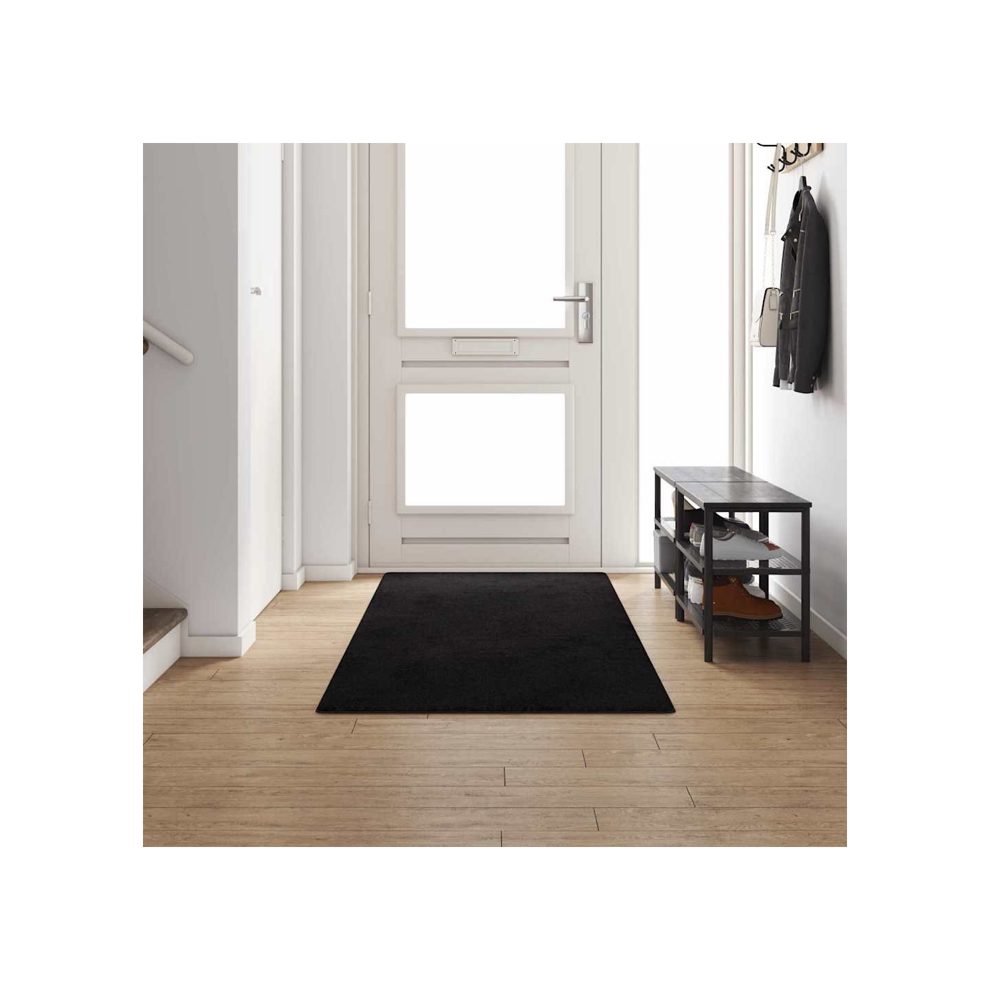 Tapis Couloir Noir 100 x 300 cm
