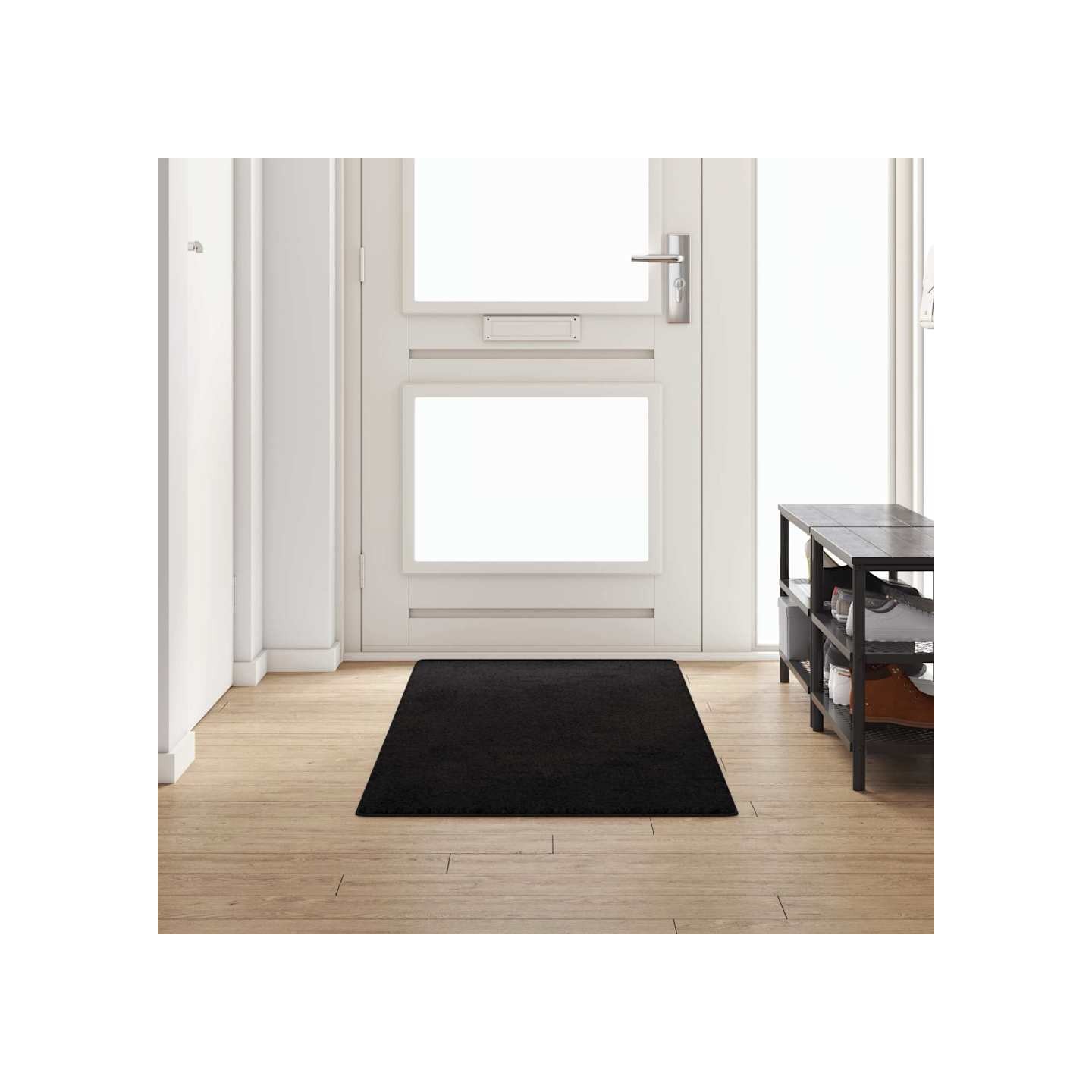 Tapis Couloir Noir 80 x 250 cm