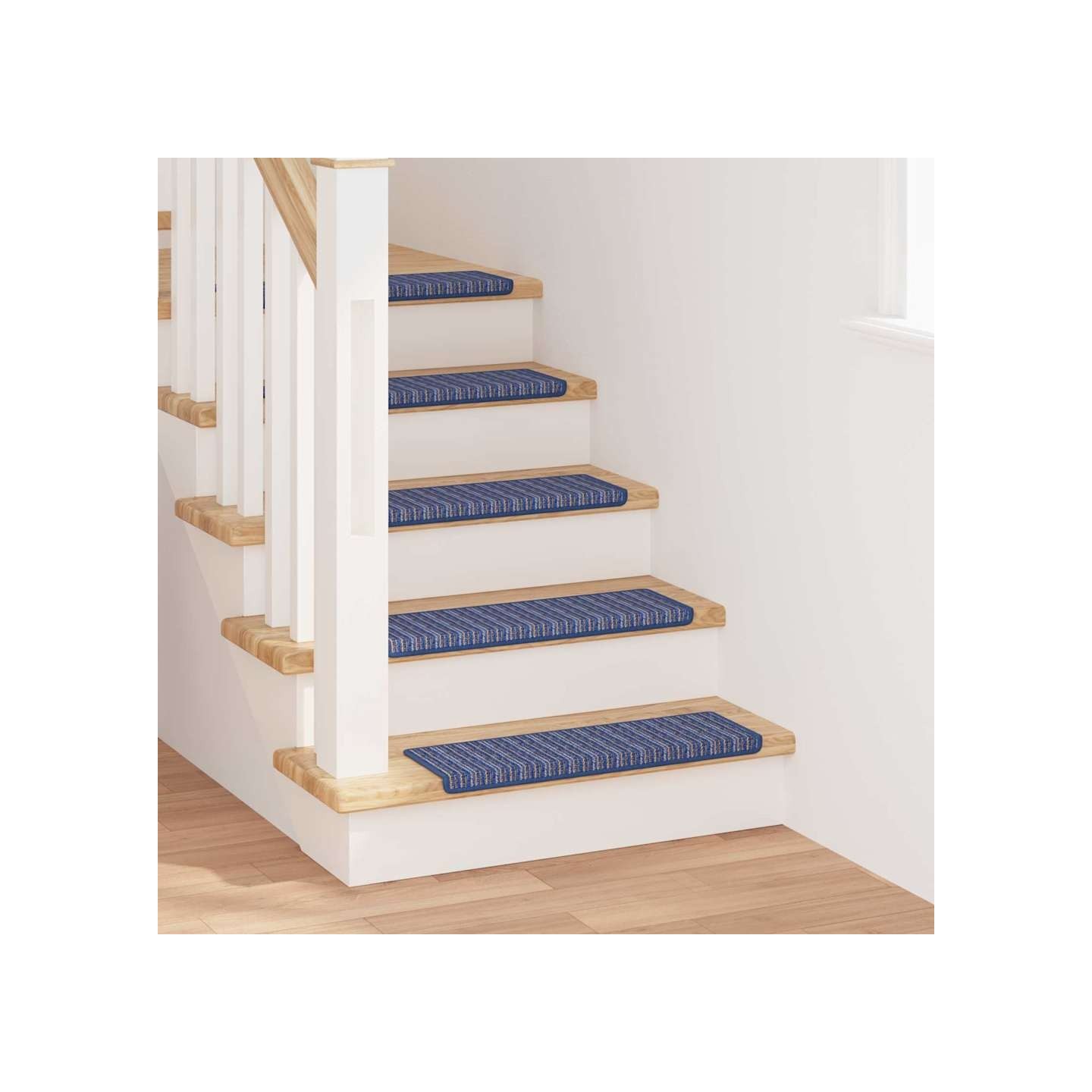 Tapis d'escalier auto-adhésifs 15 pc 65 x 21 x 4 cm Non-Slip