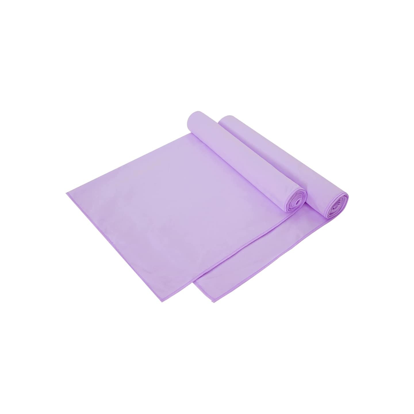 Serviettes de sport 2 pc Violet 140 x 70 cm