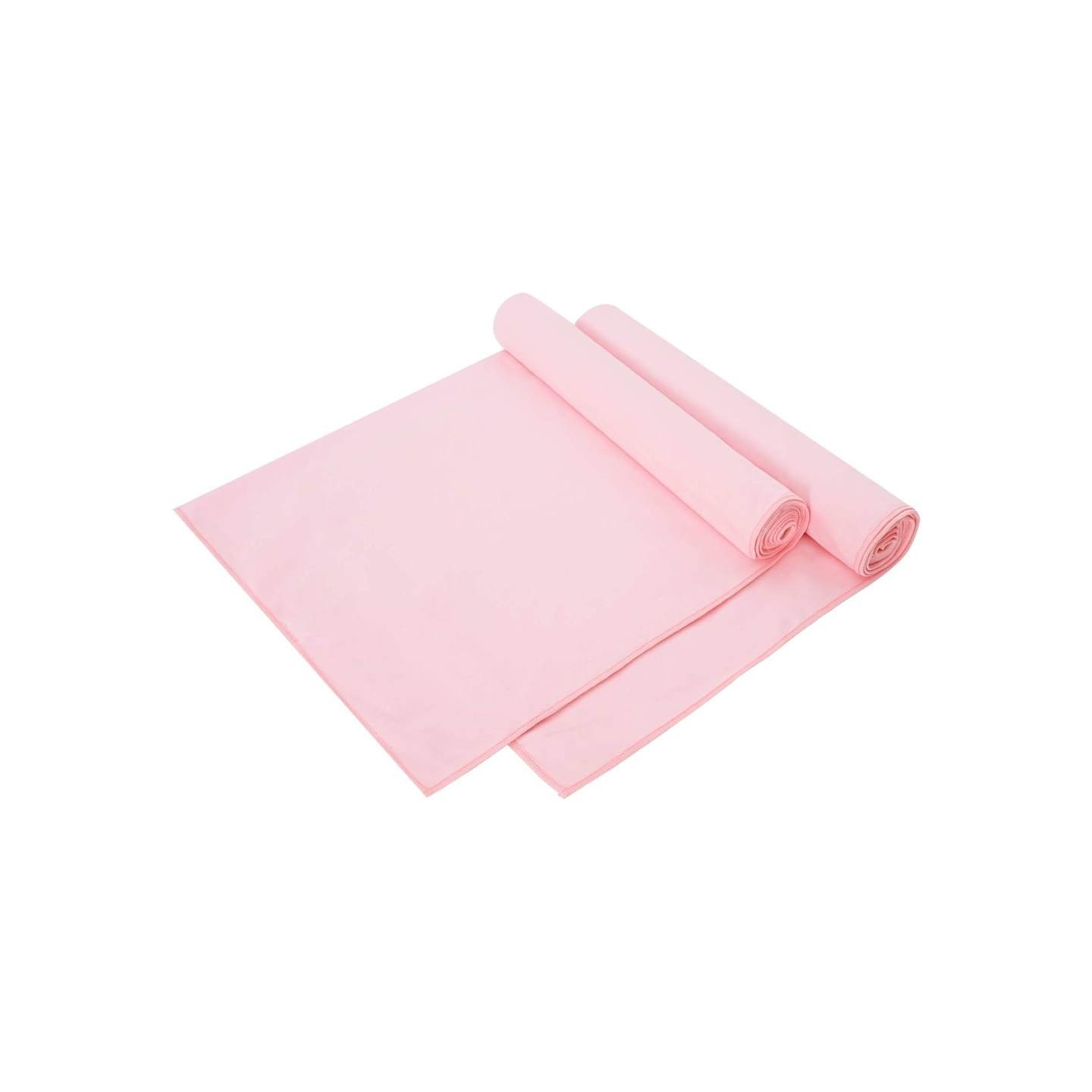 Serviettes de sport 2 pc Rose 140 x 70 cm