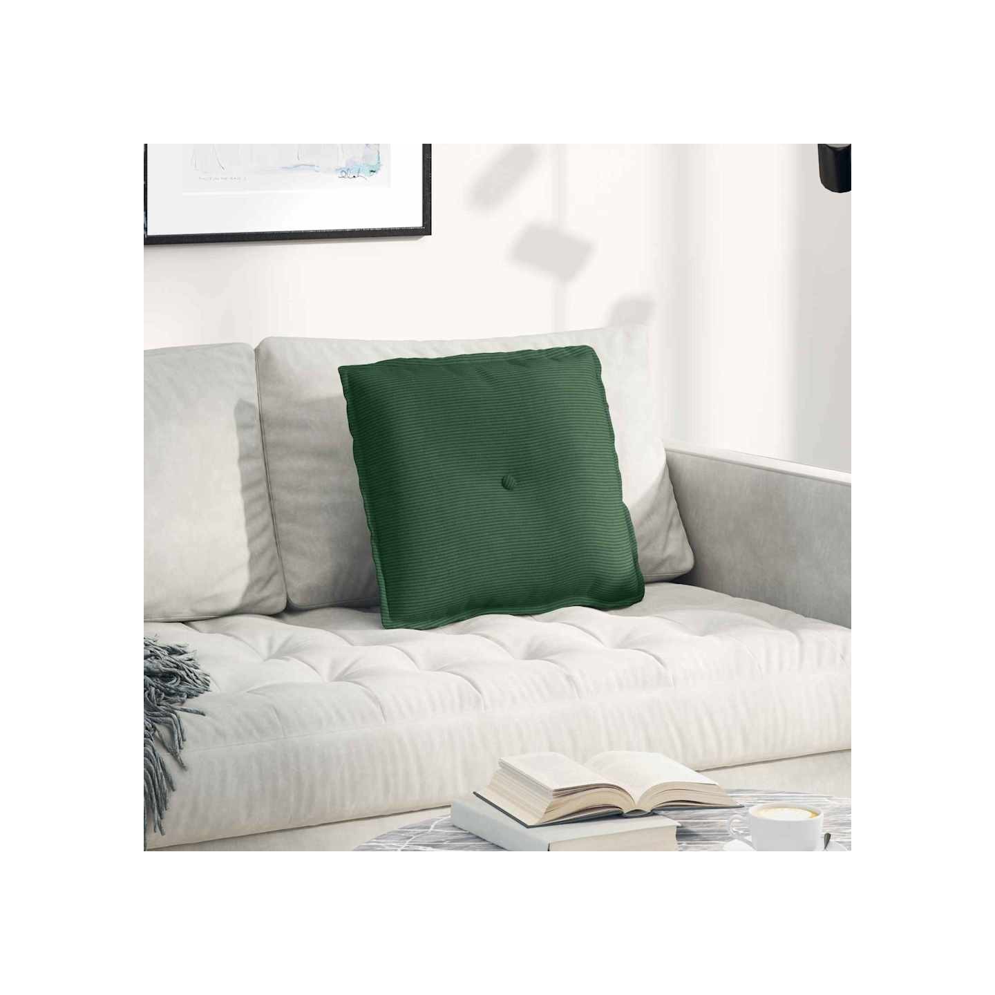 Coussin de Dos Vert Jungle 50 x 45 x 19 cm