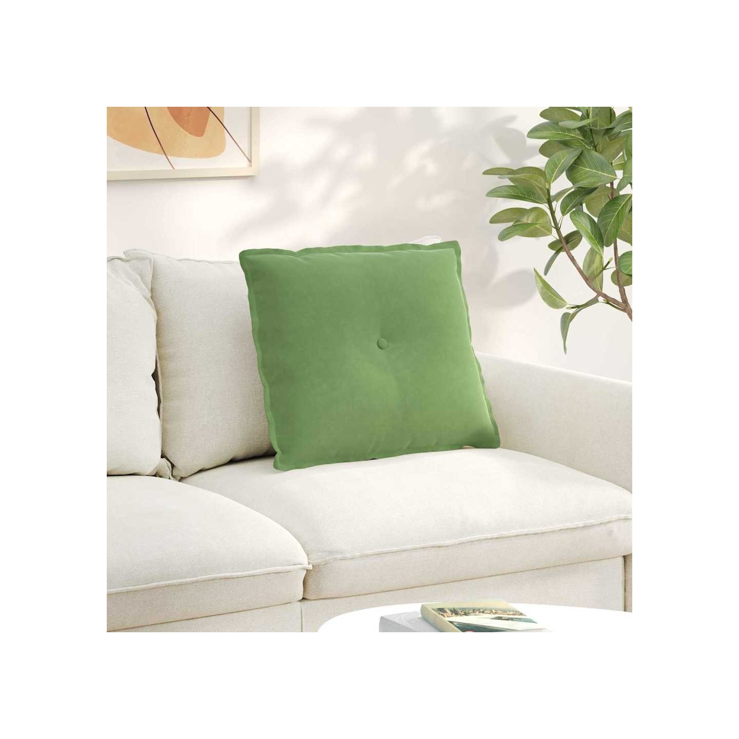 Coussin de Dos Vert clair 60 x 50 x 19 cm