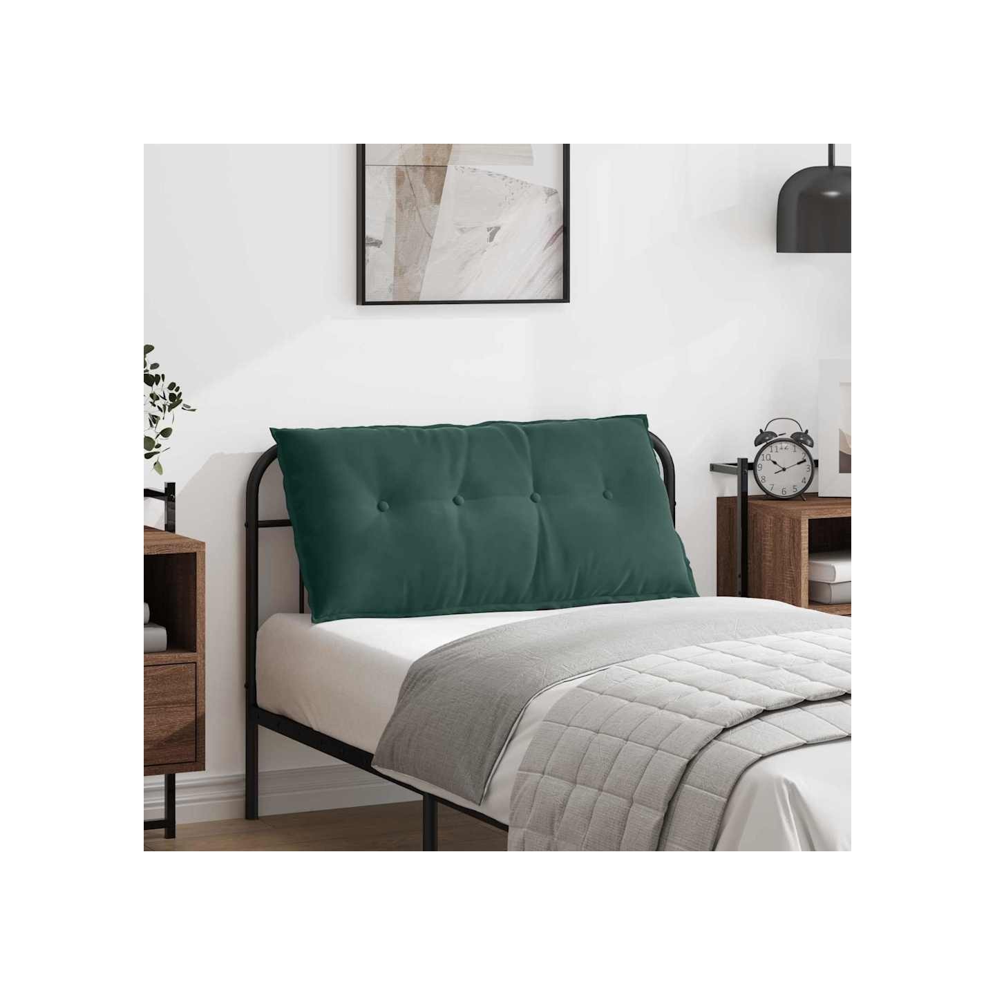 Coussin de Dos Vert foncé 100 x 50 x 19 cm