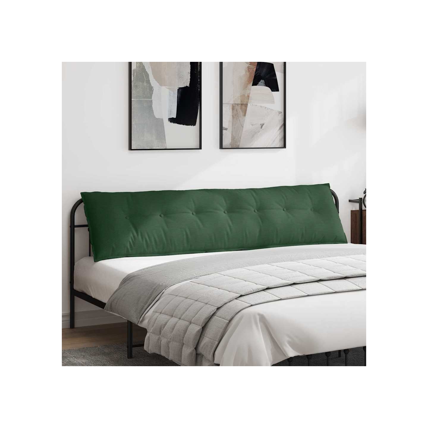 Coussin de Dos Vert Jungle 200 x 50 x 19 cm