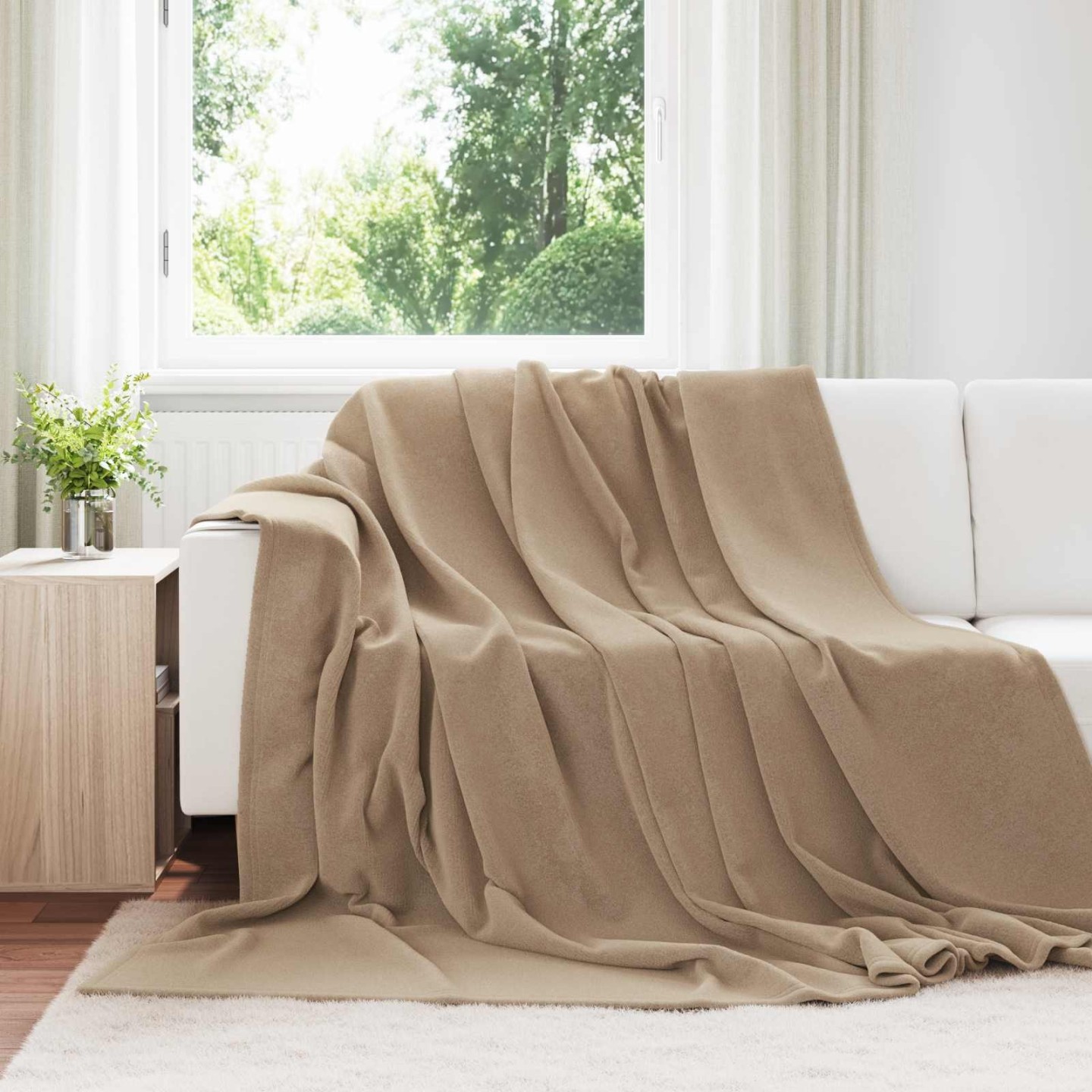 Plaid Camel 240 x 220 cm 1,37 kg Polaire