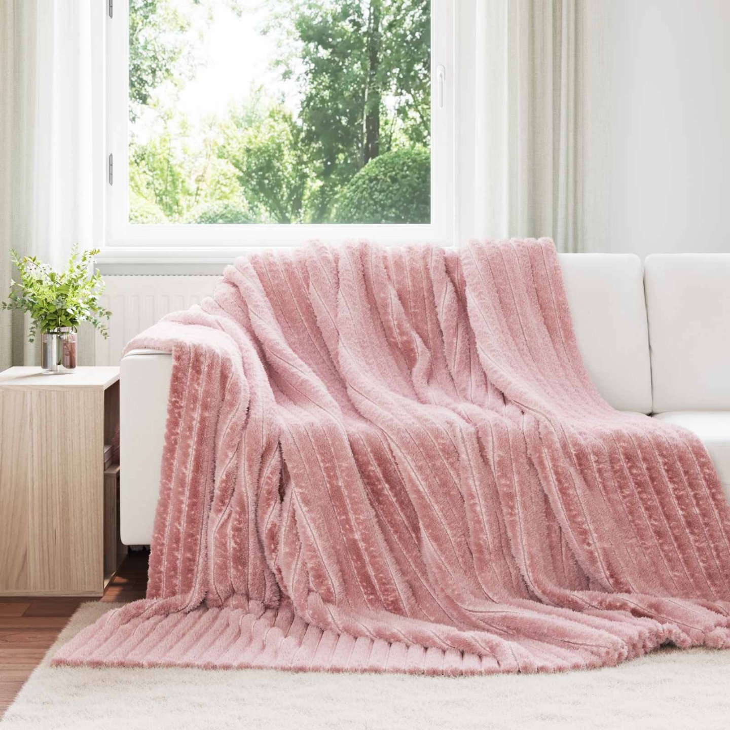 Plaid Rose 240 x 220 cm 1,37 kg Polaire