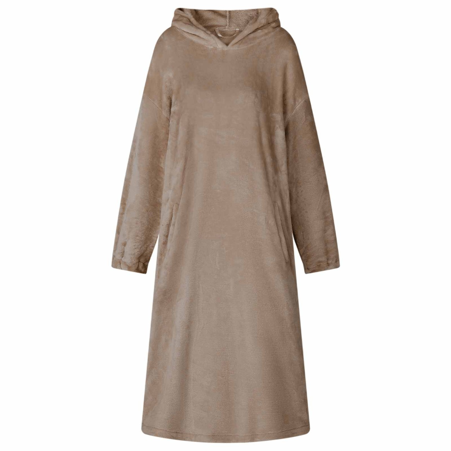 Sweat à capuche couverture Camel S Flanelle