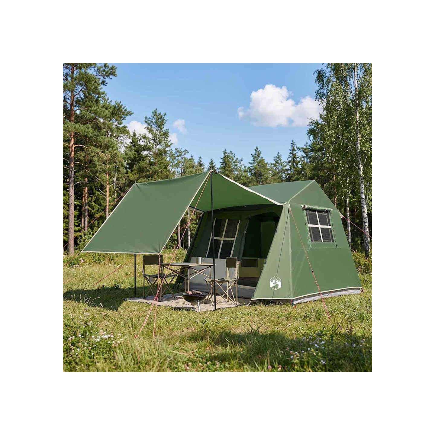Tente tunnel Vert 275 x 240 x 200 cm