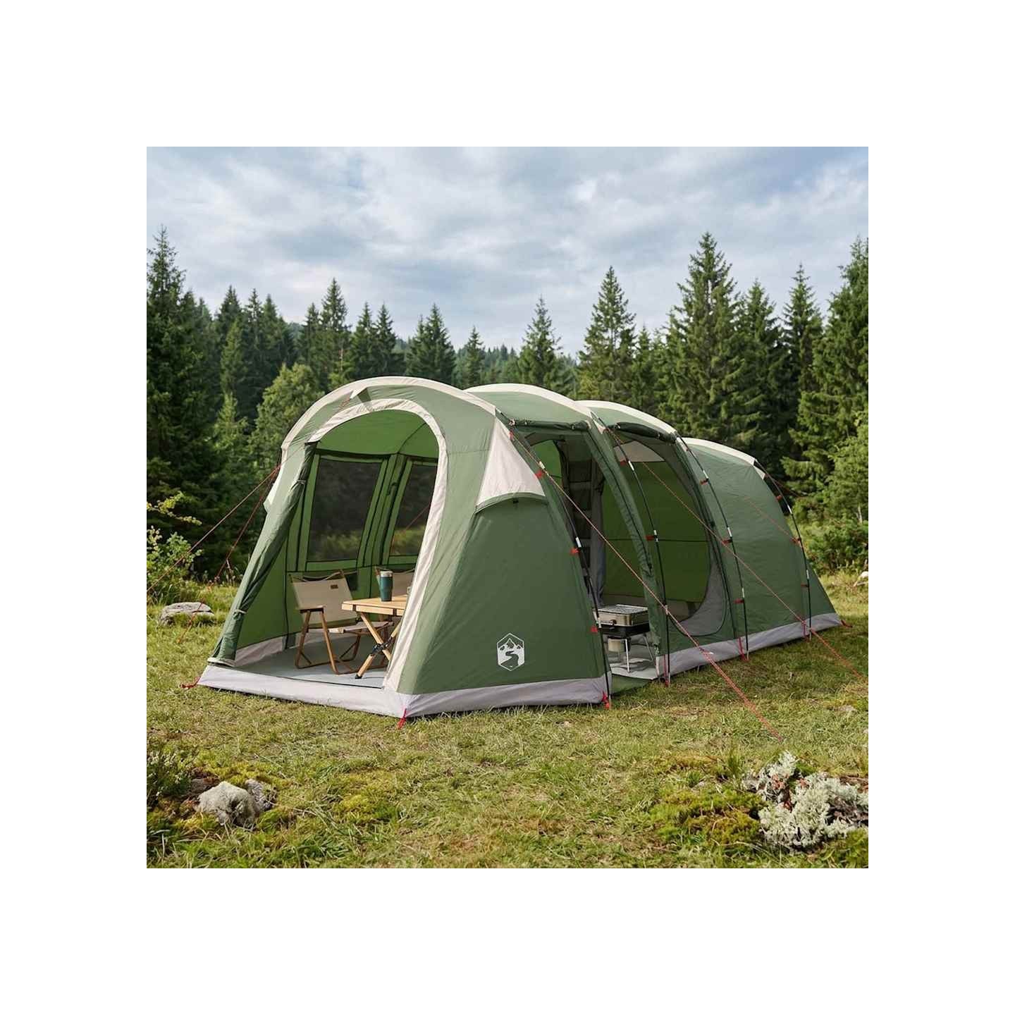 Tente tunnel Vert 505 x 330 x 204 cm